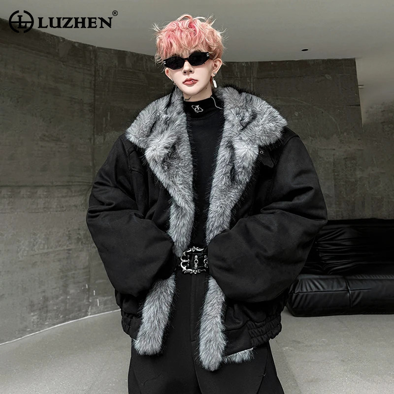 Street Fashion Men 2025 - LUZHEN 2025 شتاء جديد جودة عالية